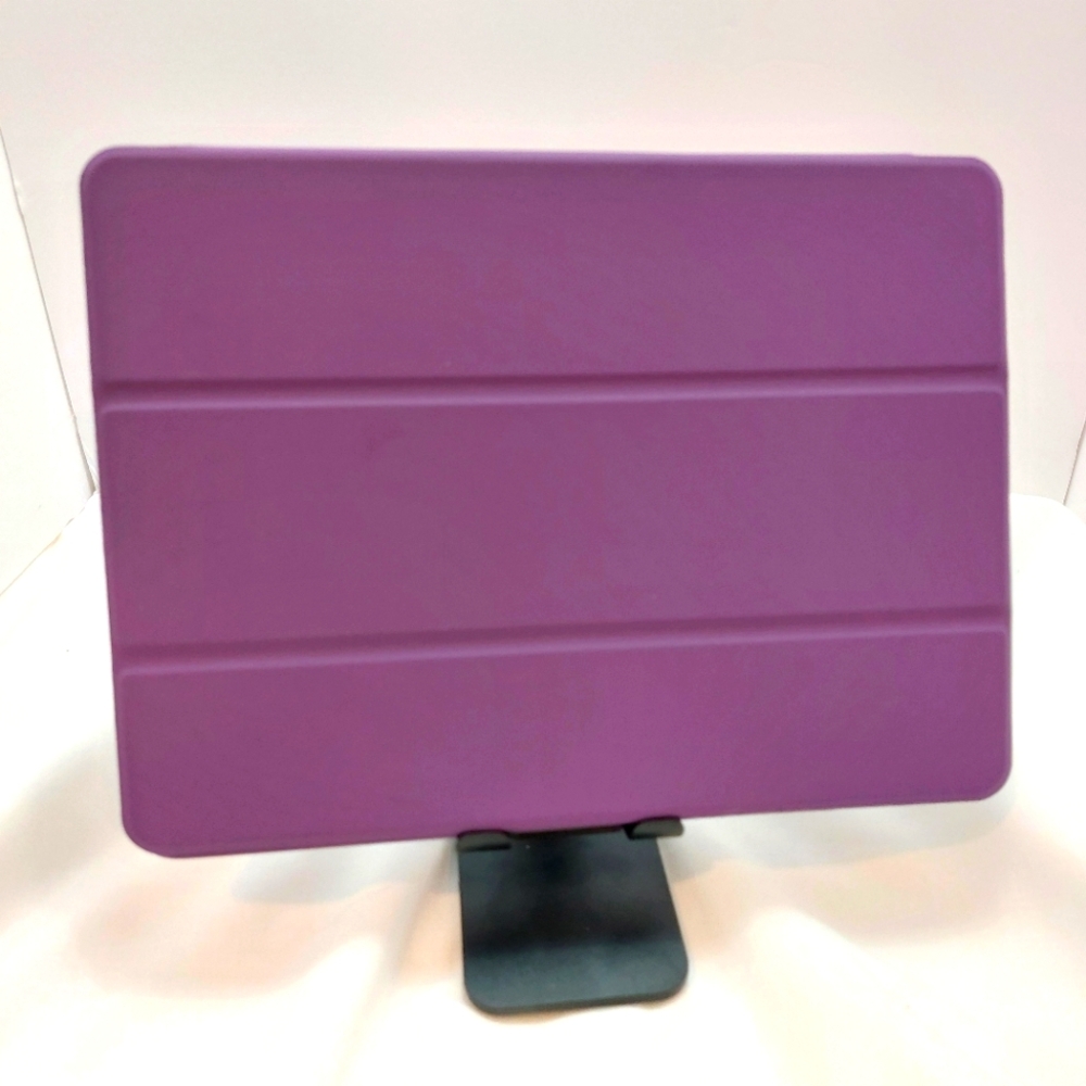 Folding Tablet Case‎ Wallet Style Purple Pre-owned Unused